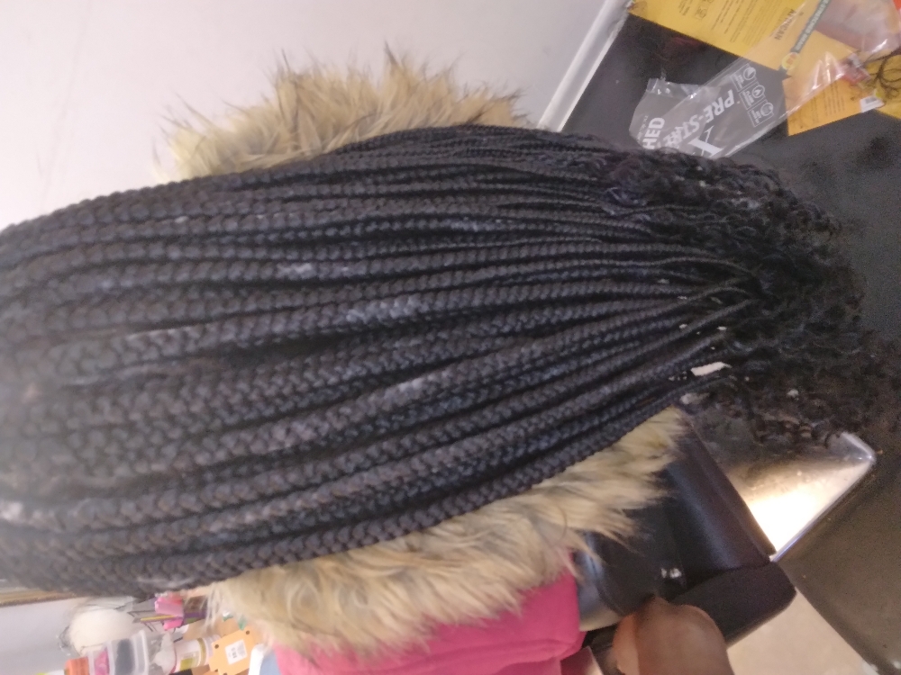 Small Goddess Box Braids