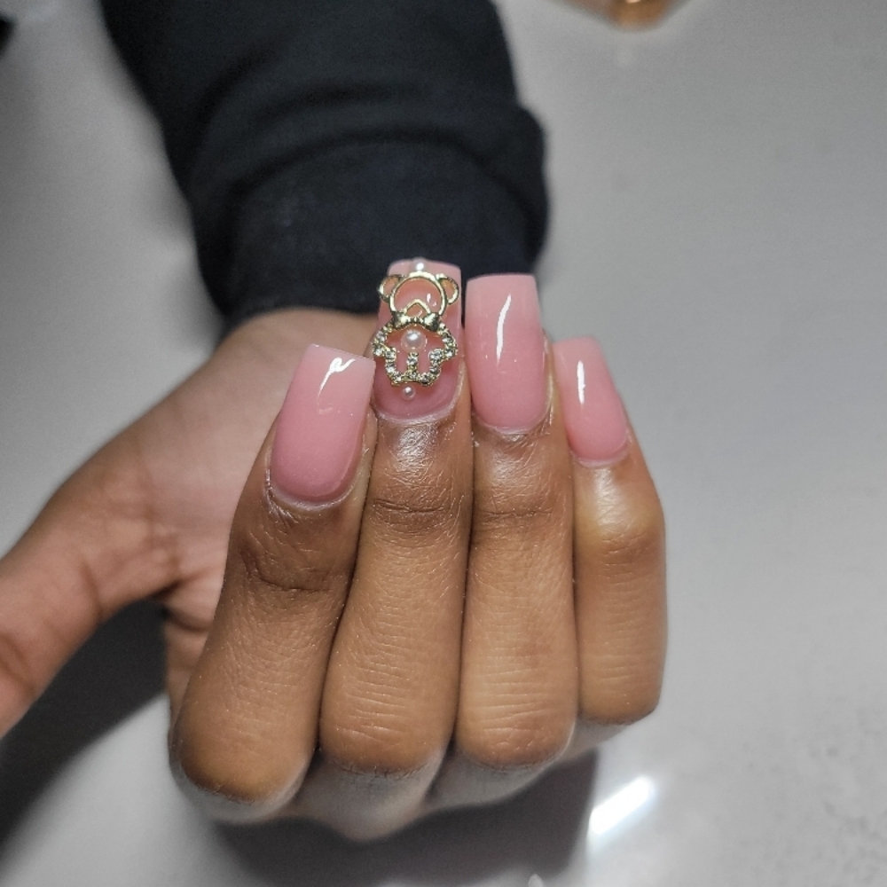 Full Set/overlay( Solid, Clear) at Classydivanailz in Reynoldsburg, OH