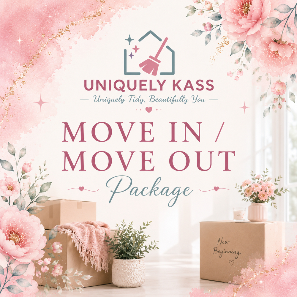 Move-In/Move-Out Cleaning Service at Uniquely Kass Cleaning & Organization Services