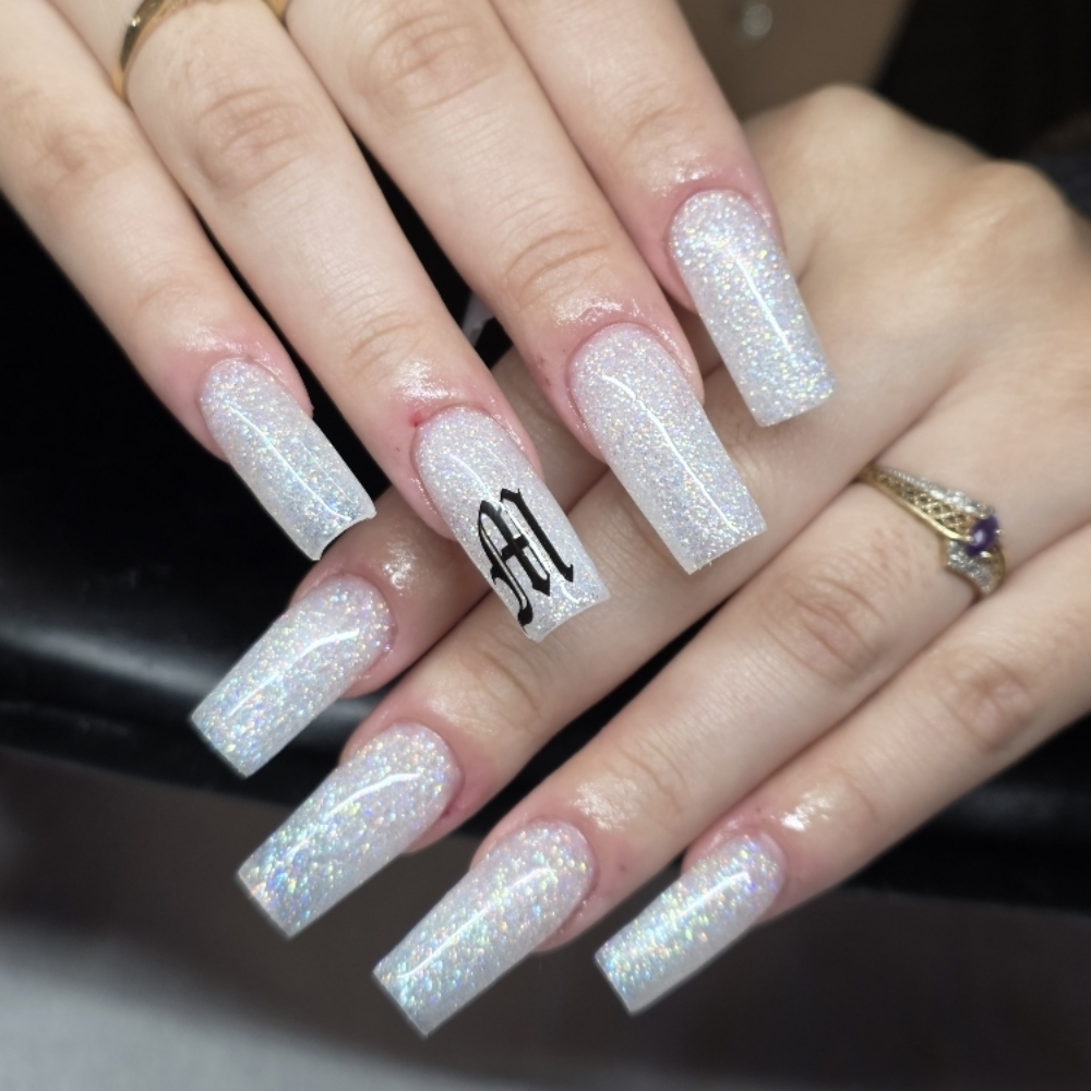 Long Acrylic Full Set at Custom Nail Set by Yuri in Ruidoso Downs, NM