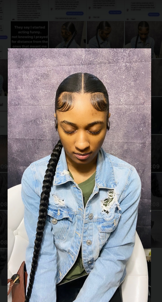 Braided Pony (Hair & Wash Included)