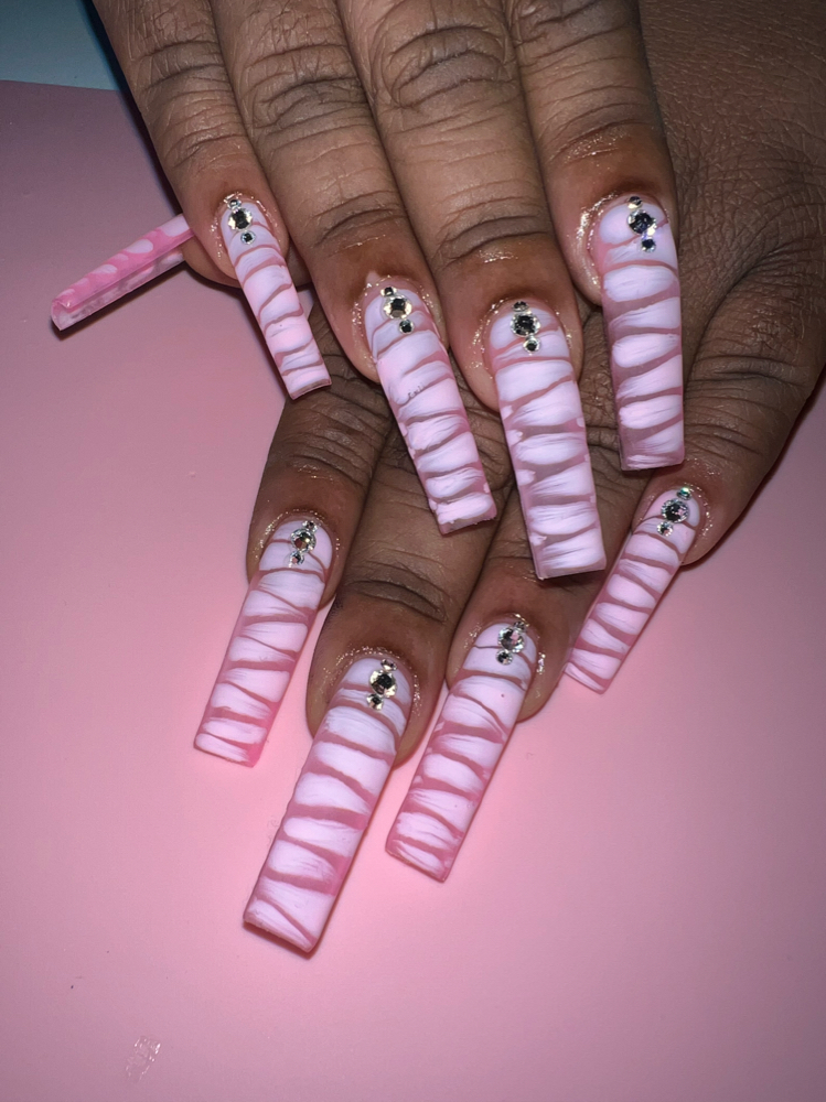 Acrylic full set long