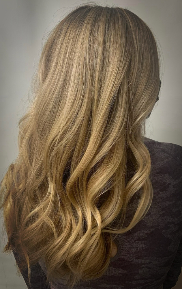 Blowout with Blonding Experience