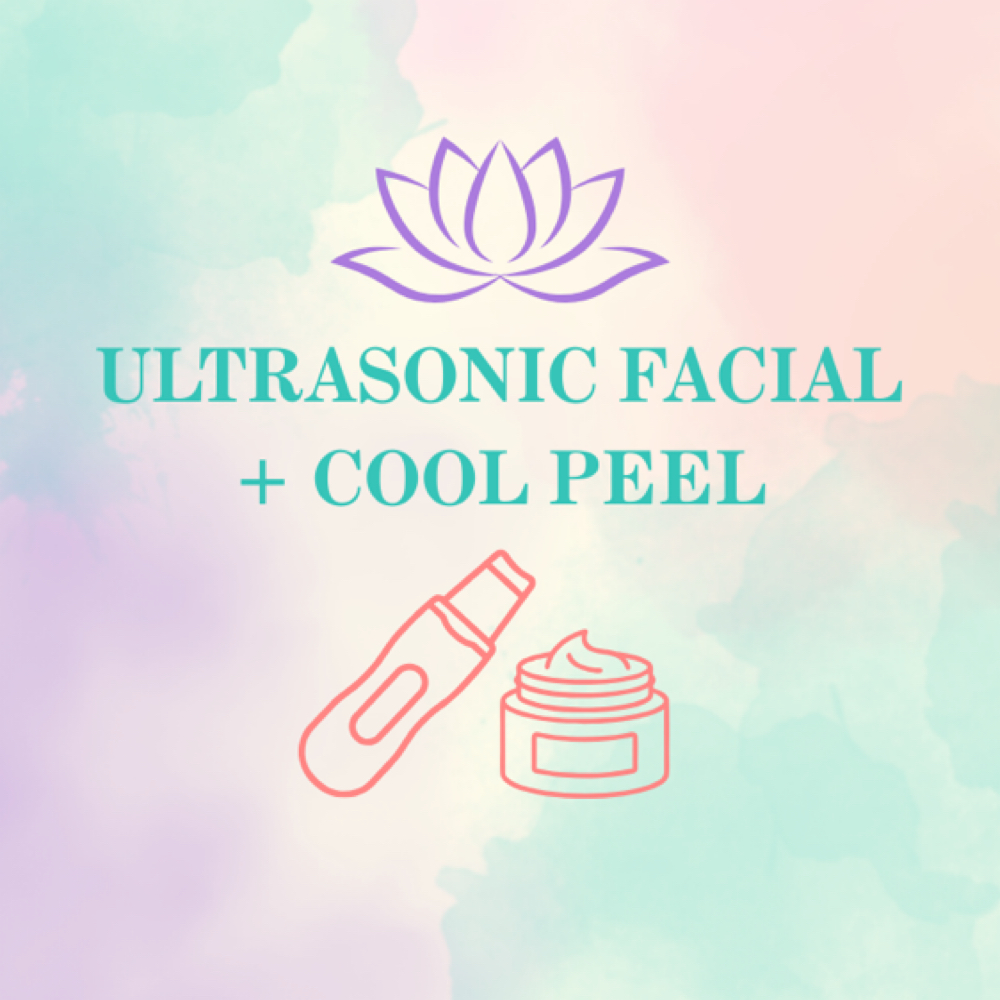 Ultrasonic Facial + Cool Peel at Teal Tiger Aesthetics in Delray Beach, FL