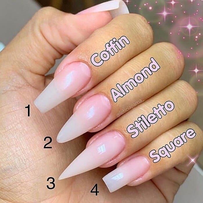 acrylic full set NON SQUARE