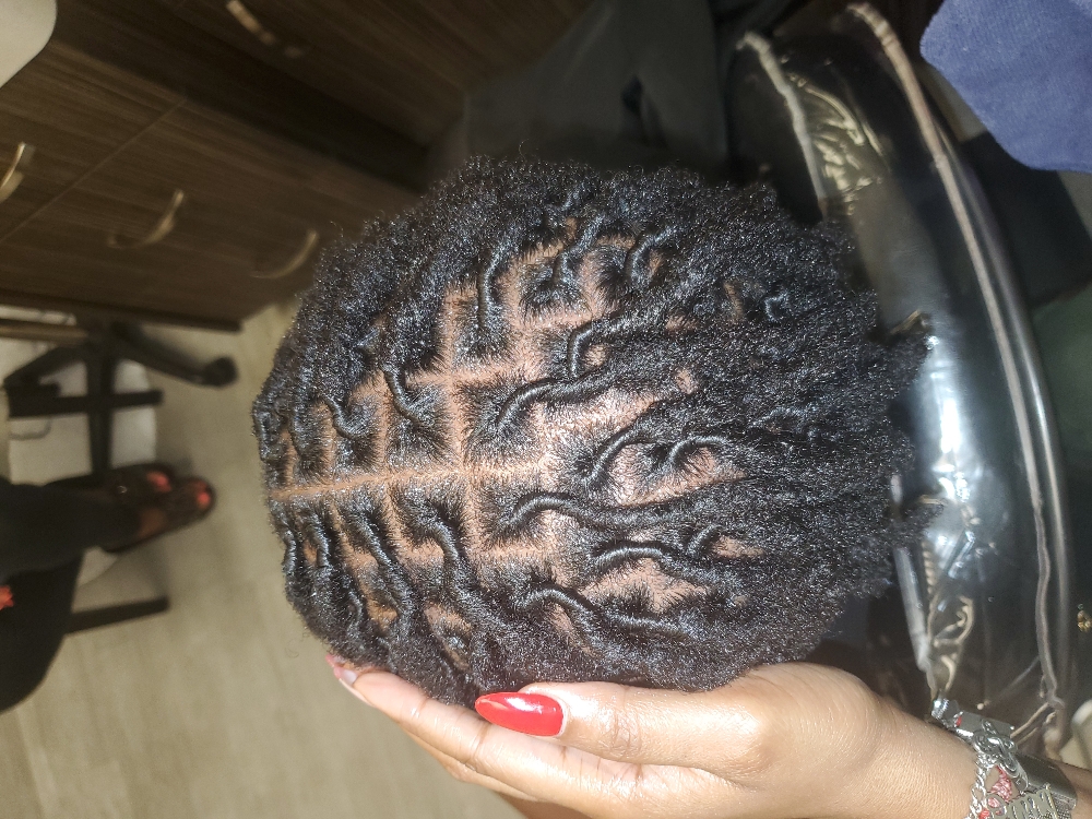 Kids Full Head LOCS "RETWIST" at Josephine's Girls Hair Studio💜🦋 in Houston, TX