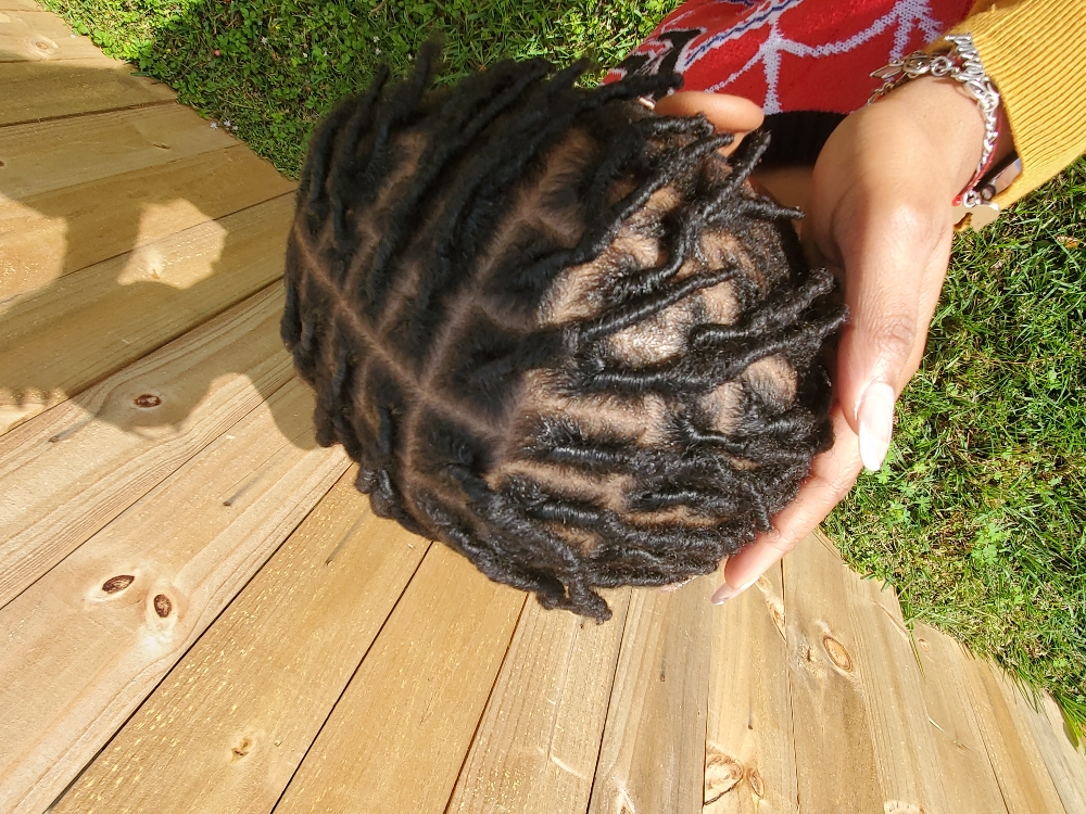 Kids Starter Locs "Full Head" at Josephine's Girls Hair Studio💜🦋 in Houston, TX