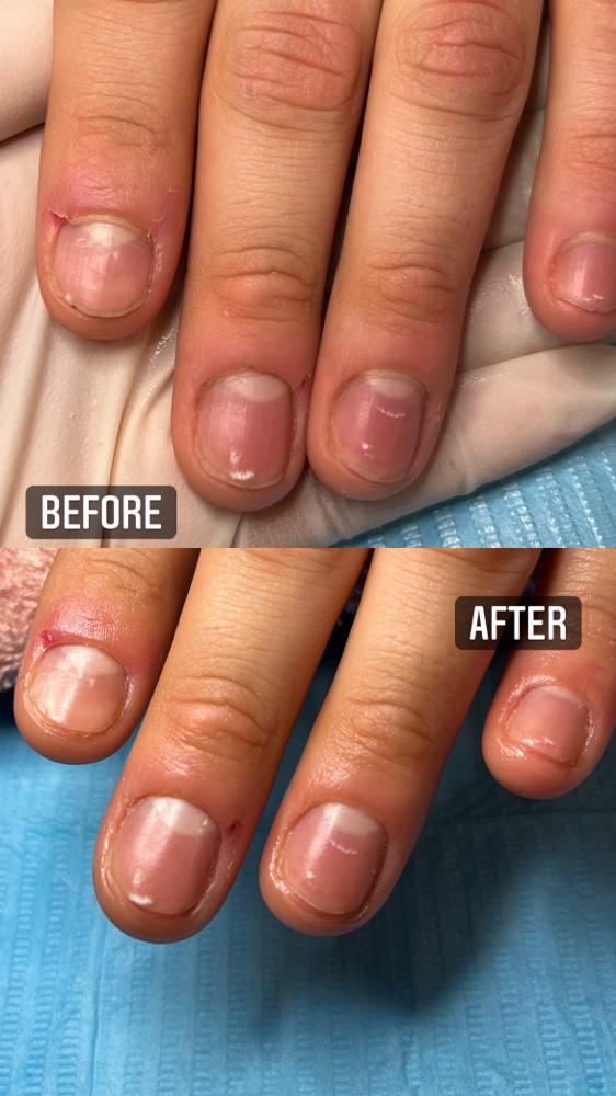 Natural Manicure (regular polish/bare)