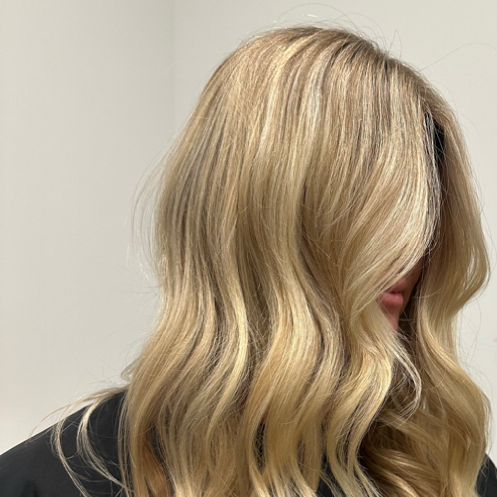 Partial Highlights at Serena’s Salon in Huntington Beach, CA