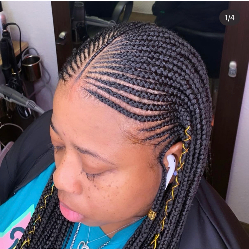FULANI BRAIDS at Glam Braids in Marietta, GA