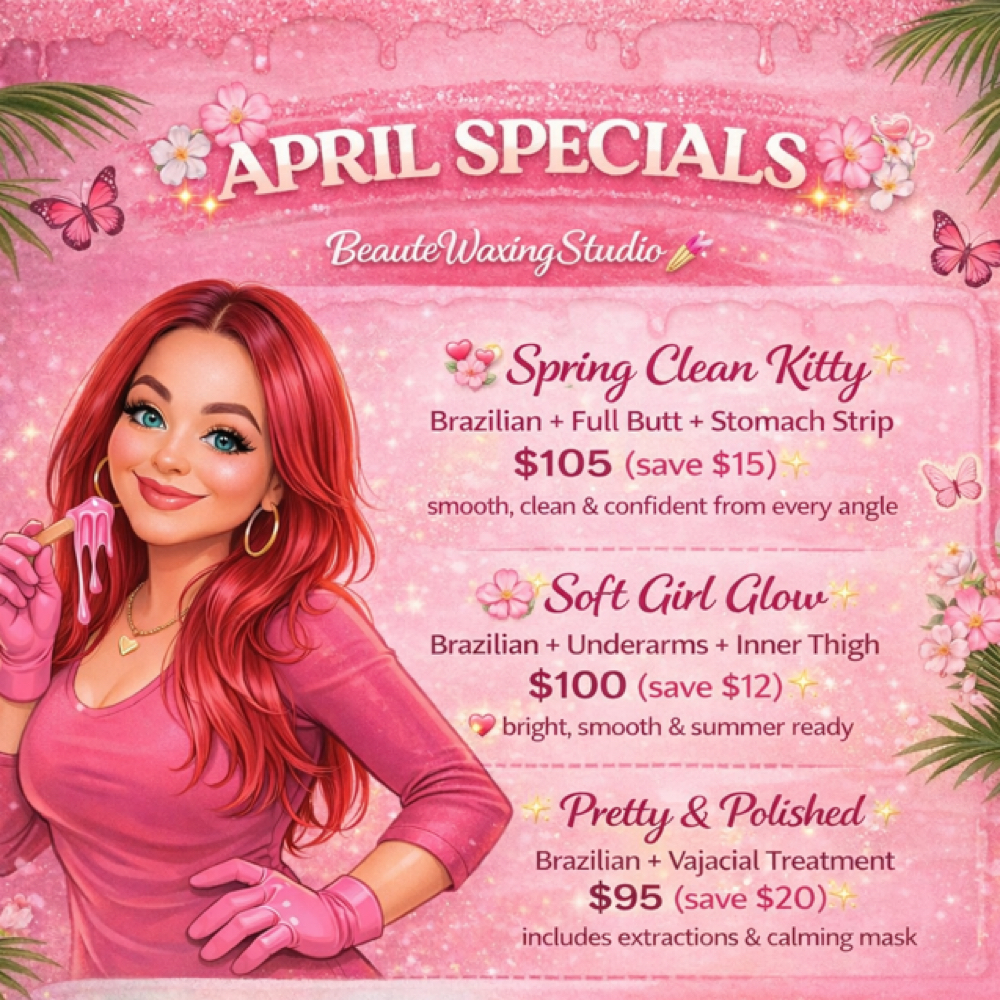 Spring Clean Kitty(Brazilian Combo) at BeauteWaxingStudio in Colton, CA