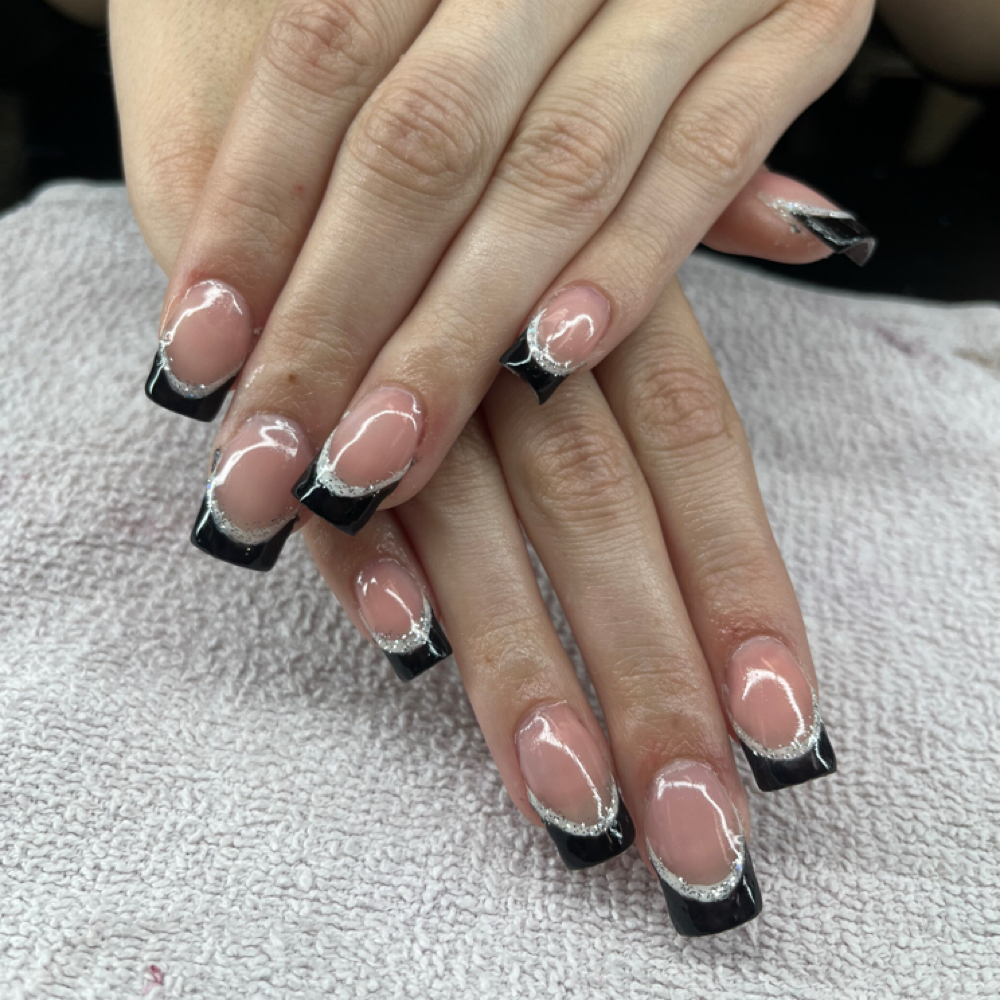 Gel-X + Design at Volume Salon in Modesto, CA