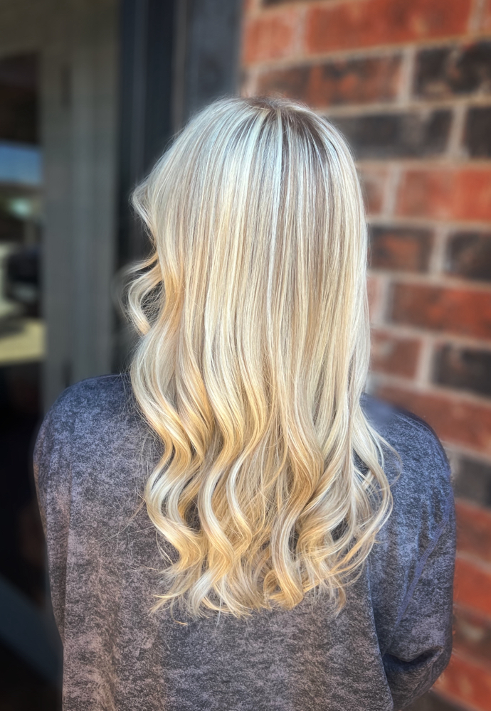 Full Highlight (Maximized Blonding) at Hair by Hase in San Angelo, TX