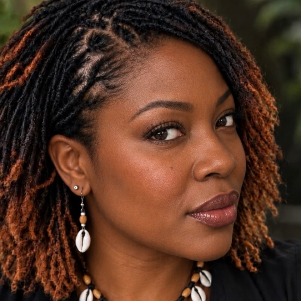 AFRO KINKY OMBRE COLOR 30 BOB at NinaNocs in Orlando, FL
