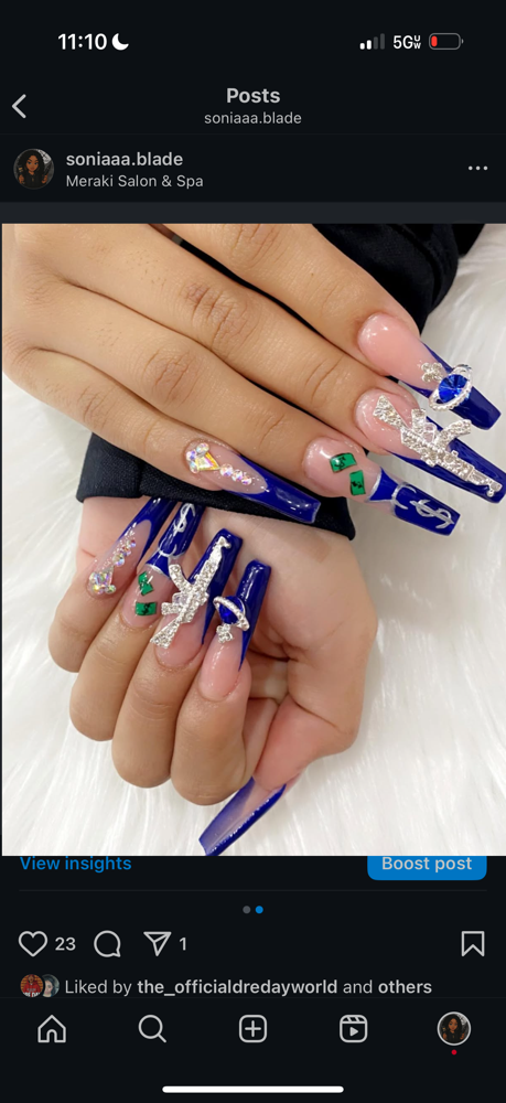 Acrylic Nails at Soniablade in Maize, KS