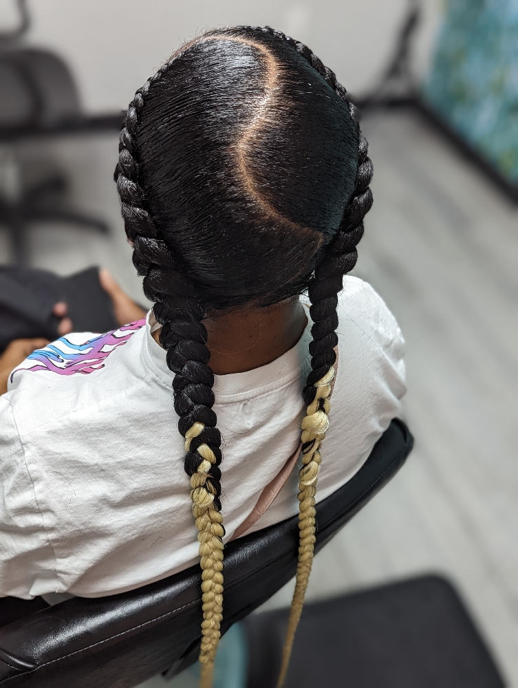Adult (2) Feed-In Braids Style at Braids By Bri in Nashville, TN