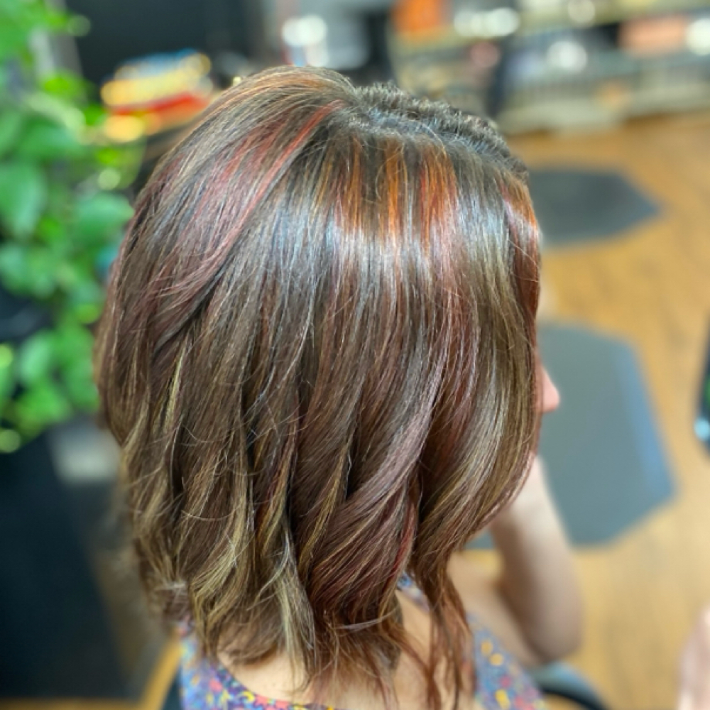 Accent Highlights at Hair Design By Mandy in Great Falls, MT