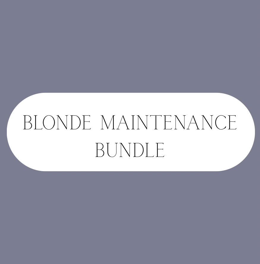 Blonde Maintenance BUNDLE