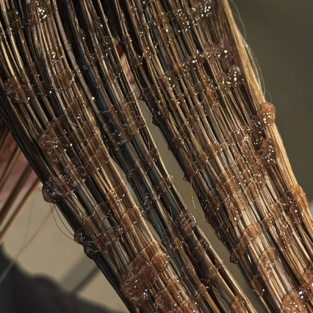 Glossing at Miracle Hair Salon in rockingham, NC