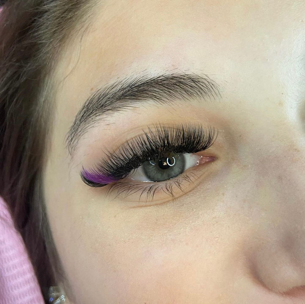 Color Lashes Add On