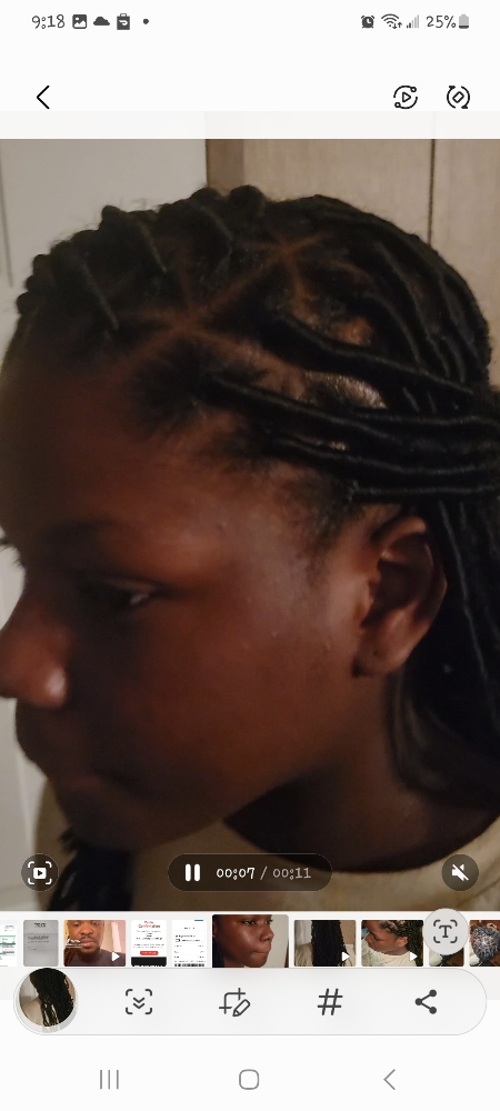 Faux Locs at Goddess Creations By Mika, LLC in Starkville, MS