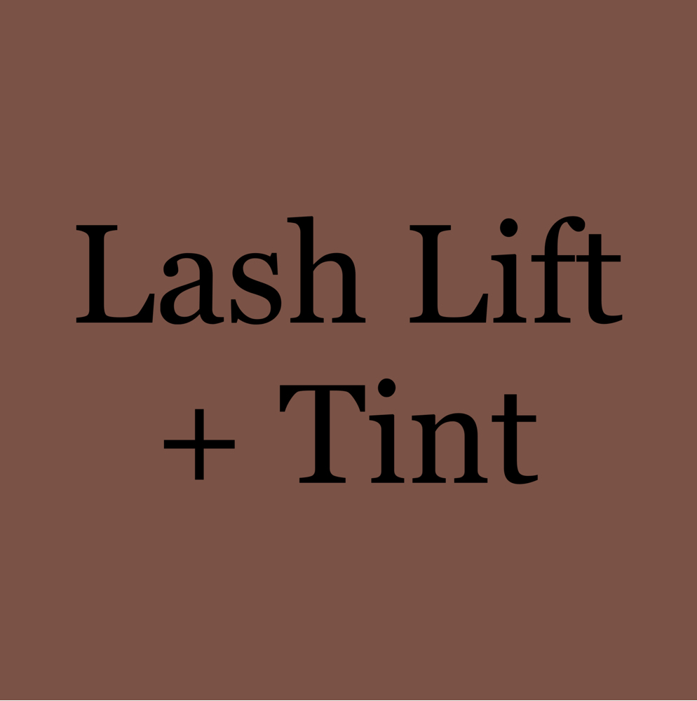 Lash Lift + Tint
