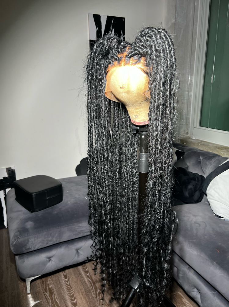 AKIALOCS WIG HUMAN HAIR