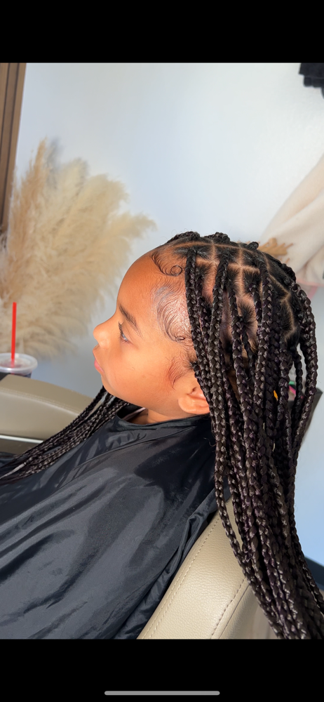 Kids Knotless Braids