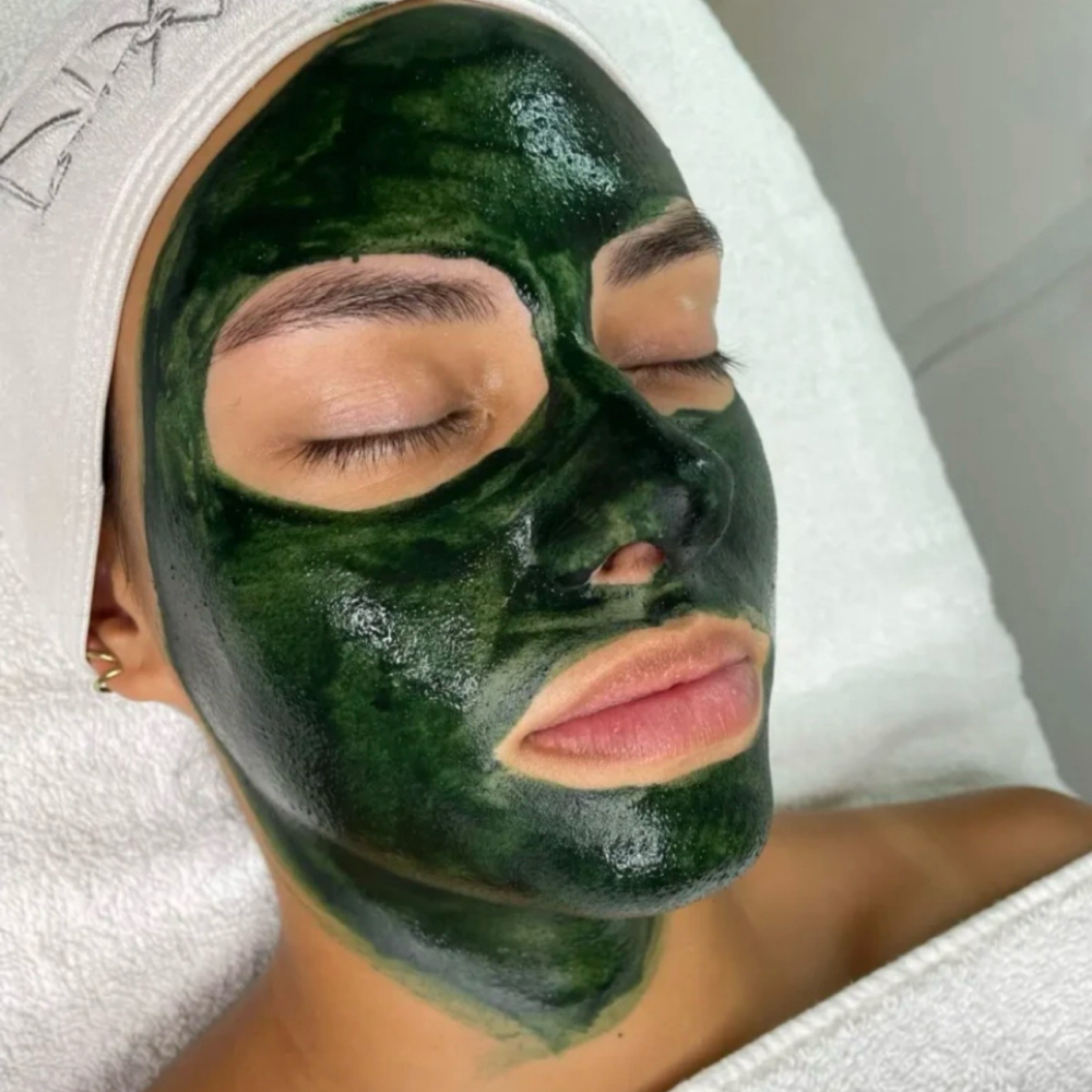 Green sea peel at Face Fetish Spa & Beauty in Dallas, TX