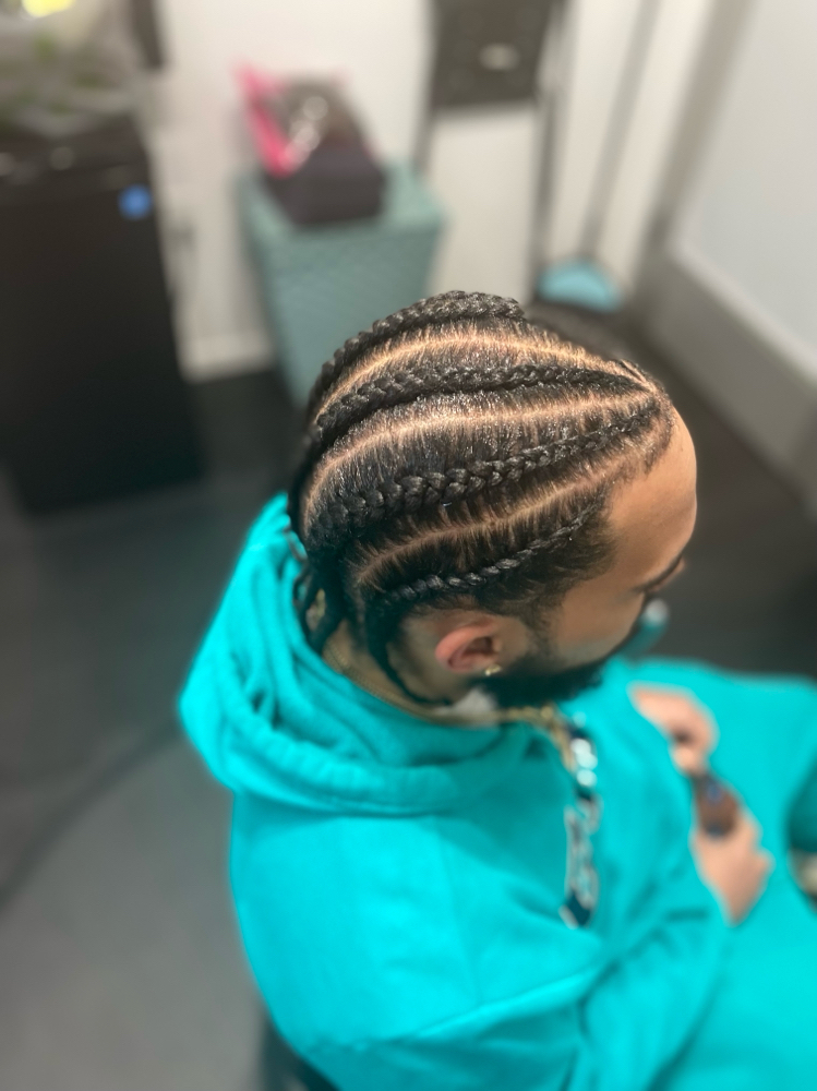 Men French Braids