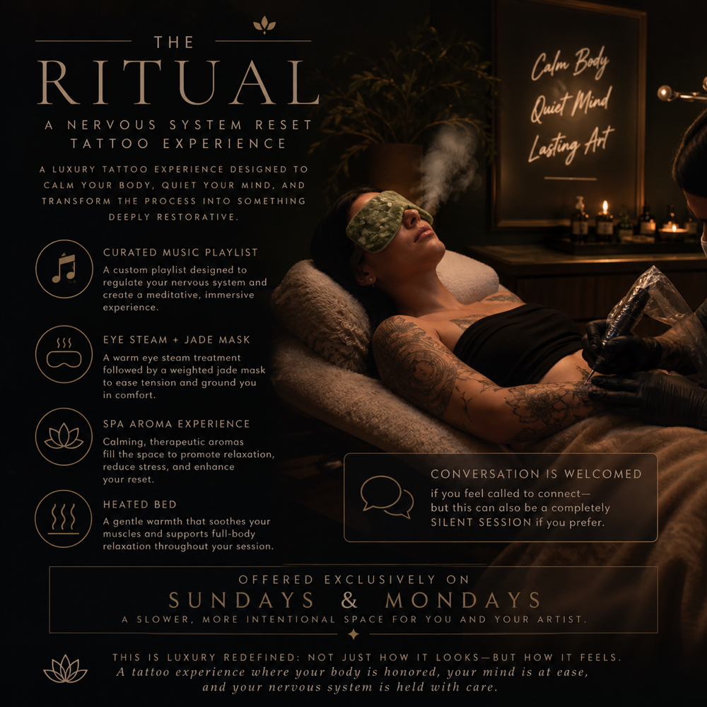 The Ritual at Pine + Spur Tattoo in Southwick, MA
