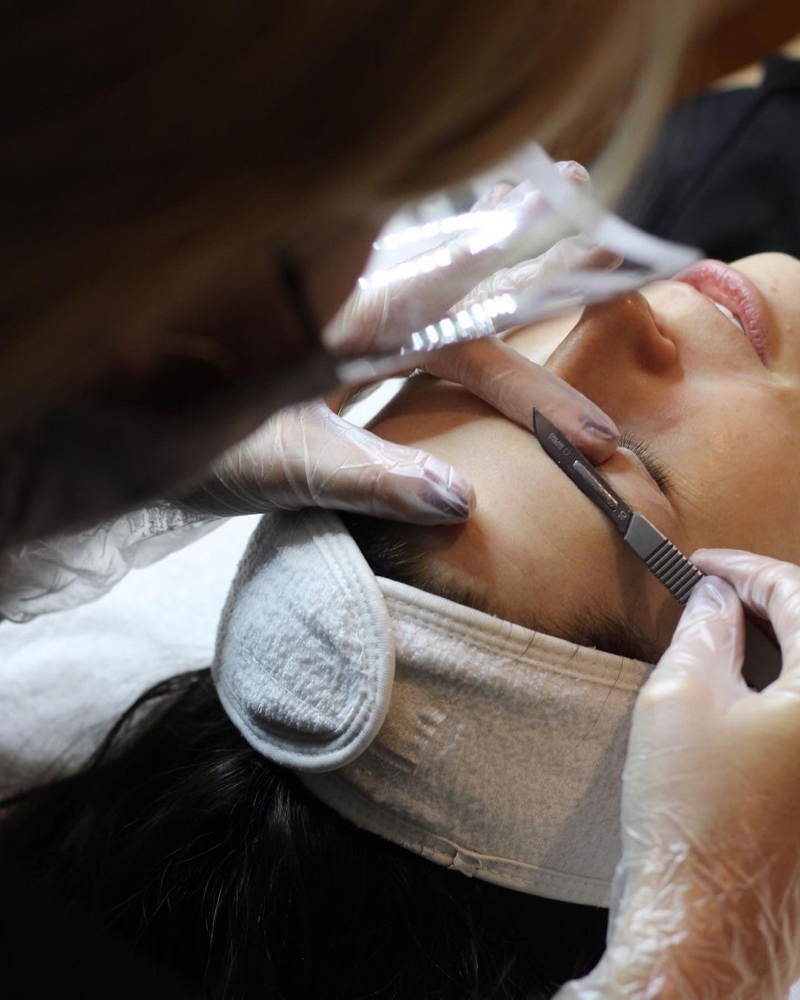 Dermaplane + Custom Facial