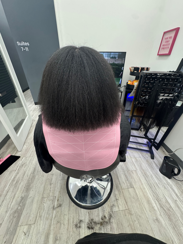 Trim at TouchedbyTina Hair & Beauty Bar in Winston Salem, NC