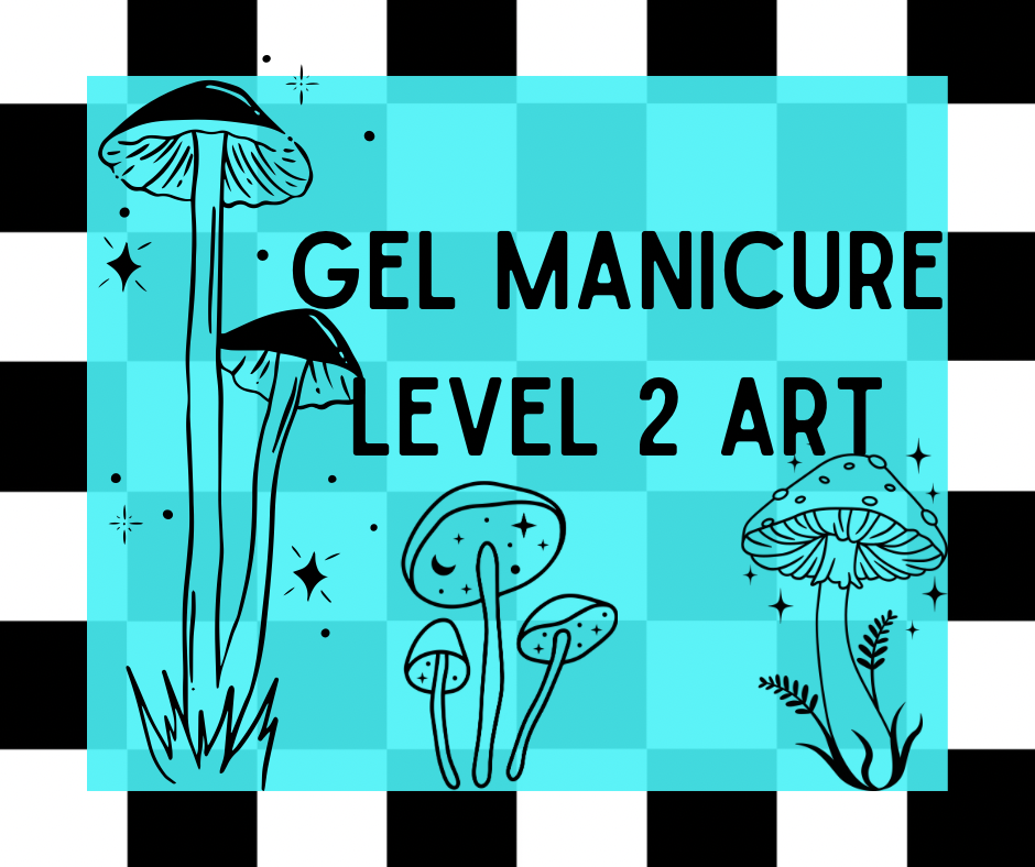Gel Manicure with Level 2 Nail Art