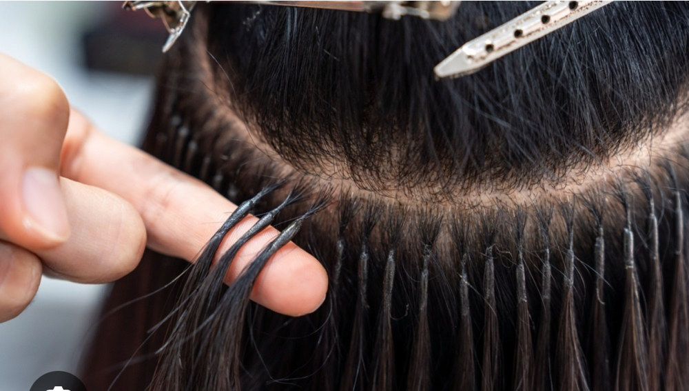 K Tip Hair Extensiom at Devi Studio in Surprise, AZ