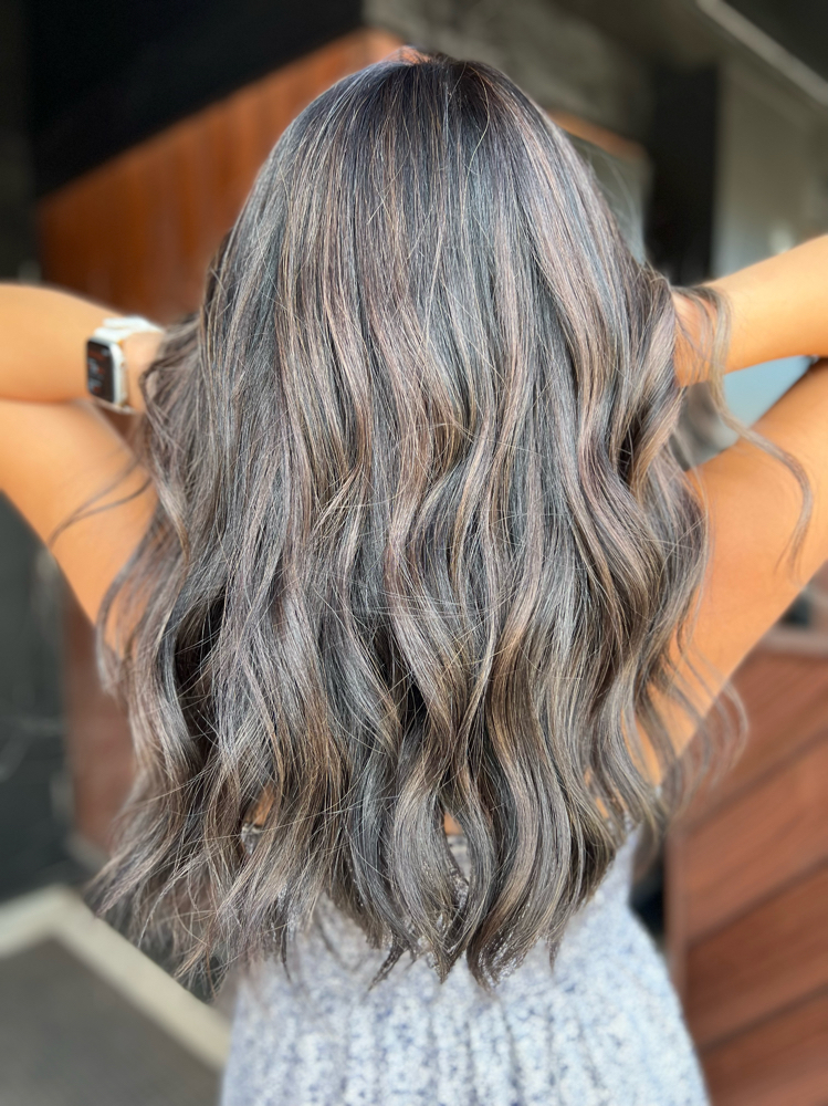 Root Retouch W/ Partial Highlight