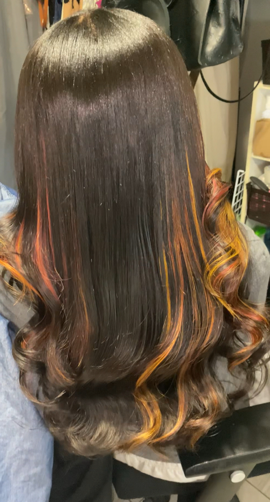 MICROLINK WEFT-PARTIAL/HIGHLIGHT