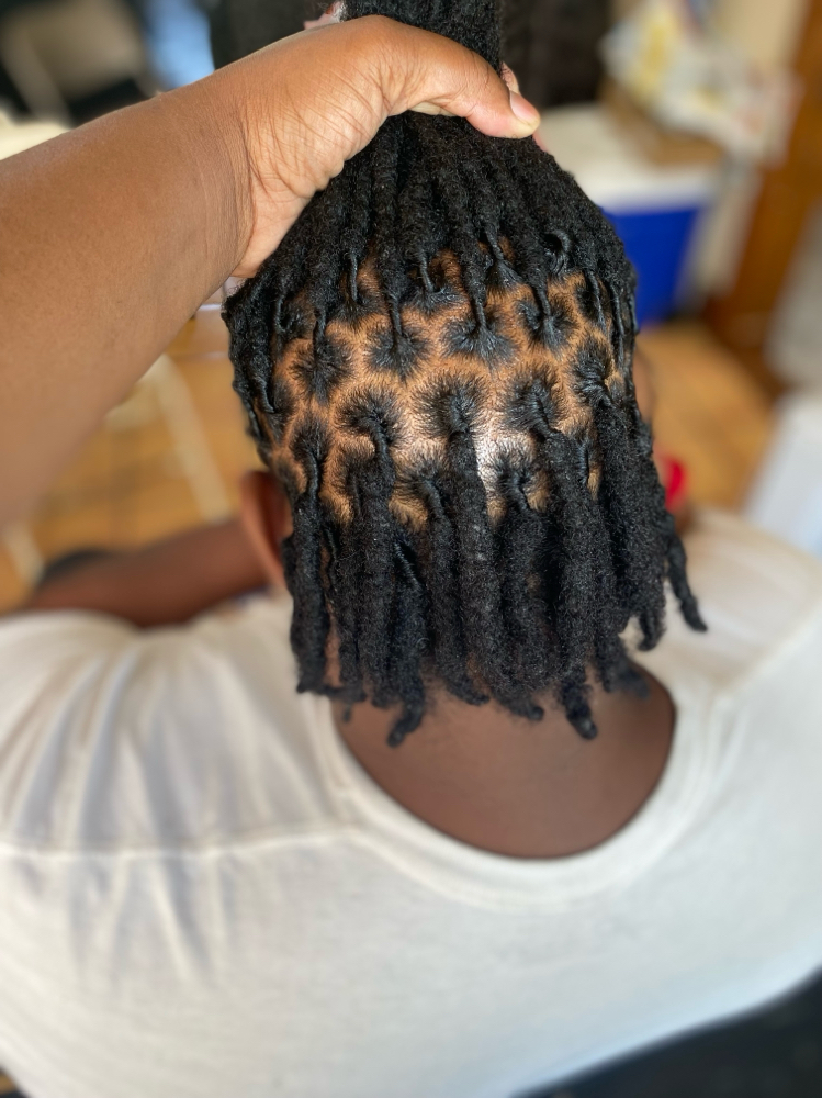 Loc Retwist at Consecrated Hands LLC in Lincoln Park, MI