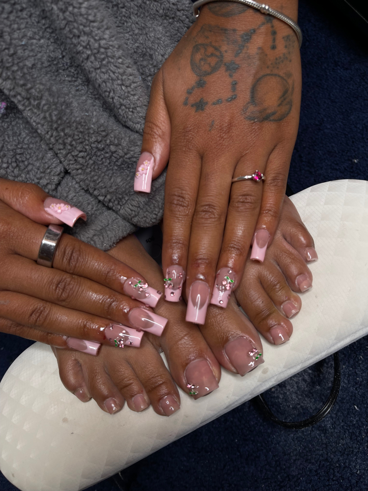 medium nail & toe combo
