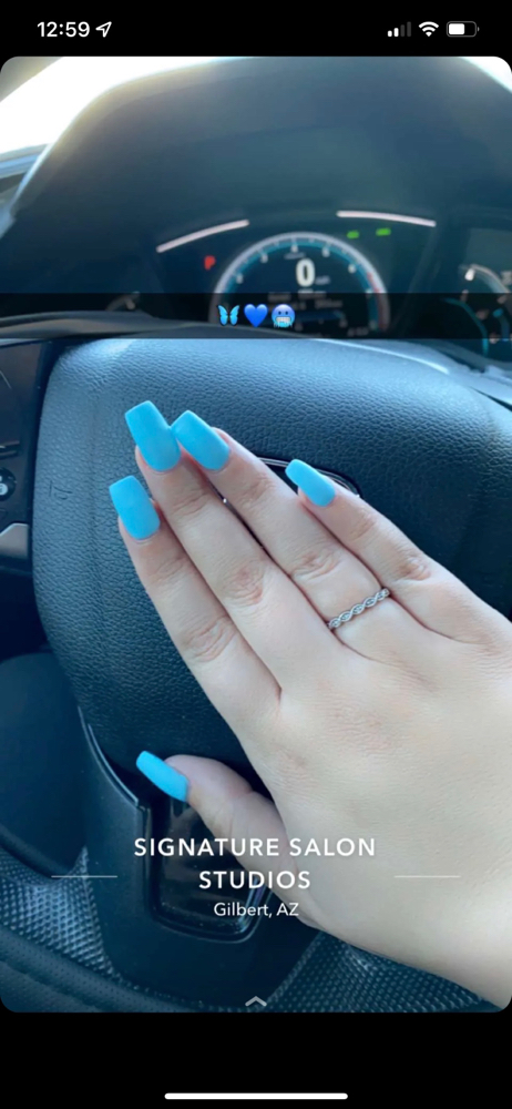 Sculpted Full Set with Gel Polish