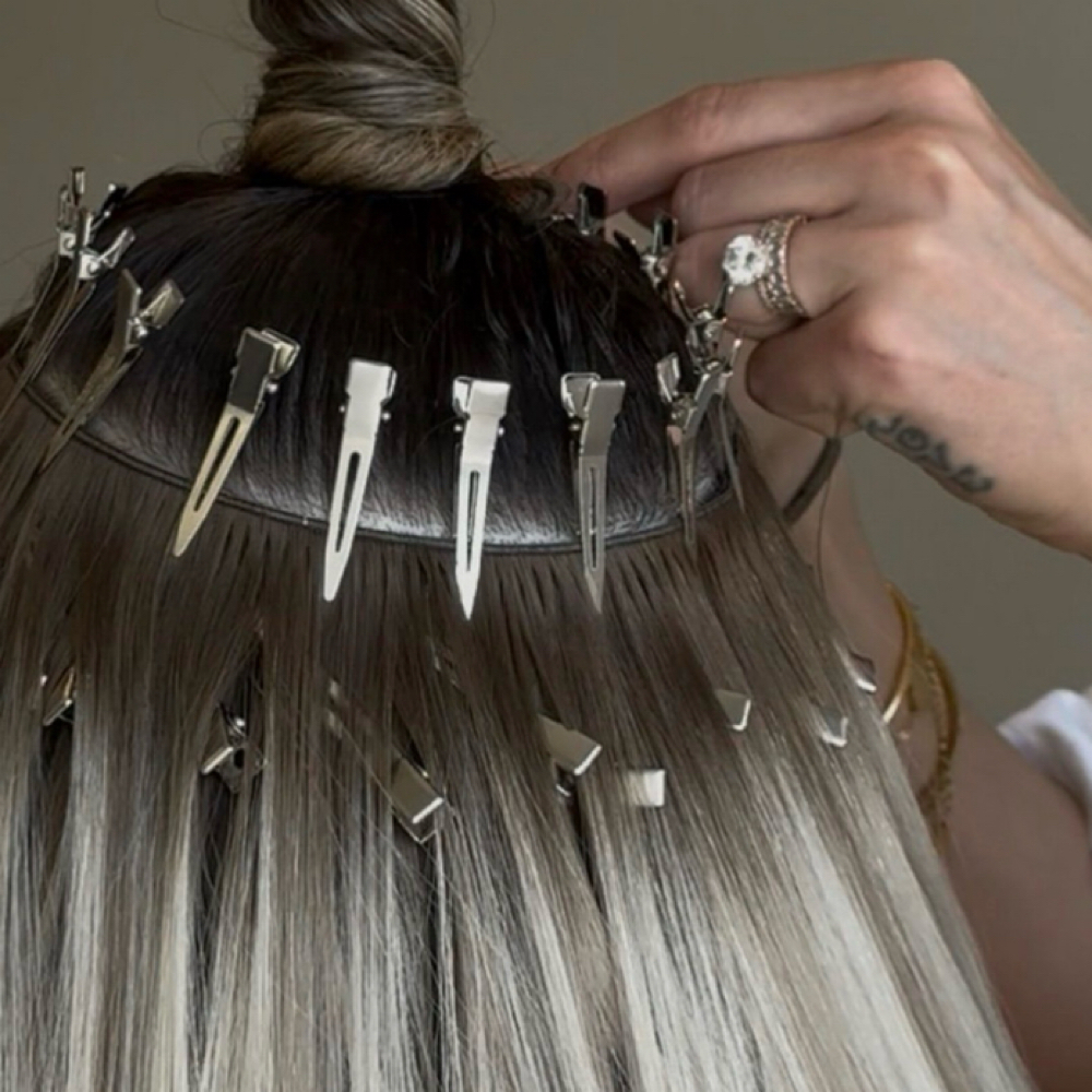 Extension Move Up at Mālama Hair Lounge in Rocklin, CA