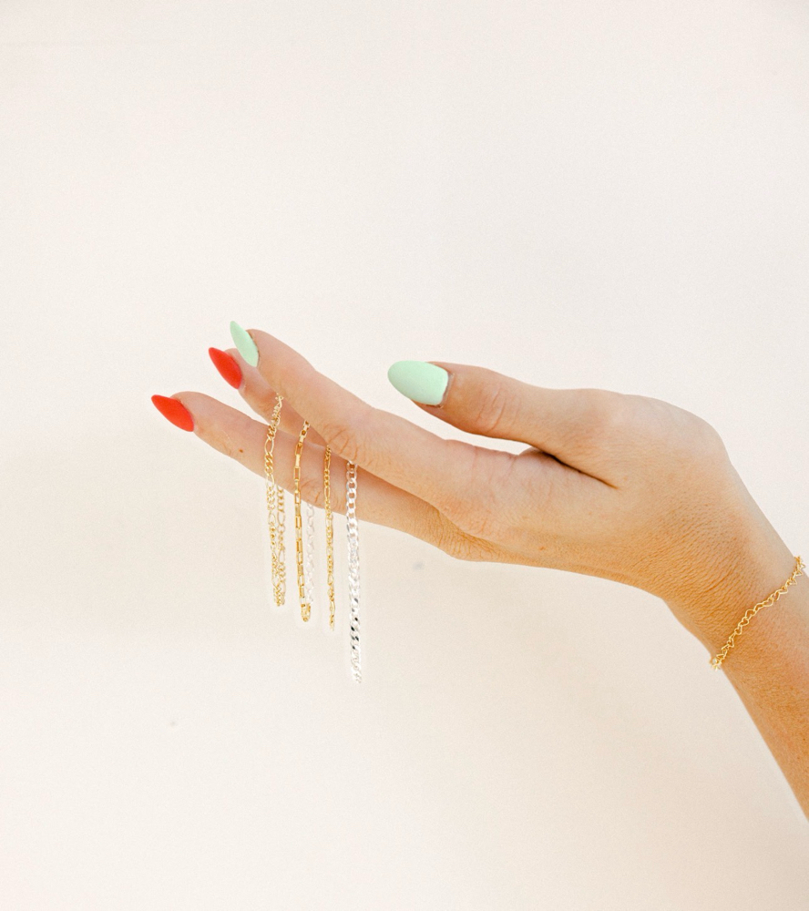 Permanent Jewelry Appointment at The San Diego Blonde in La Mesa, CA