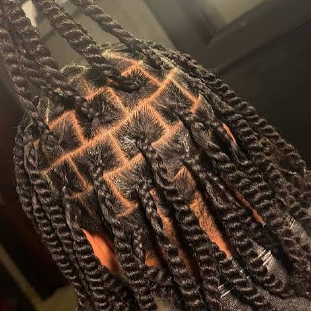 Mens Two Strand Twists at Jay’s Fades & Braids in Fort Scott, KS