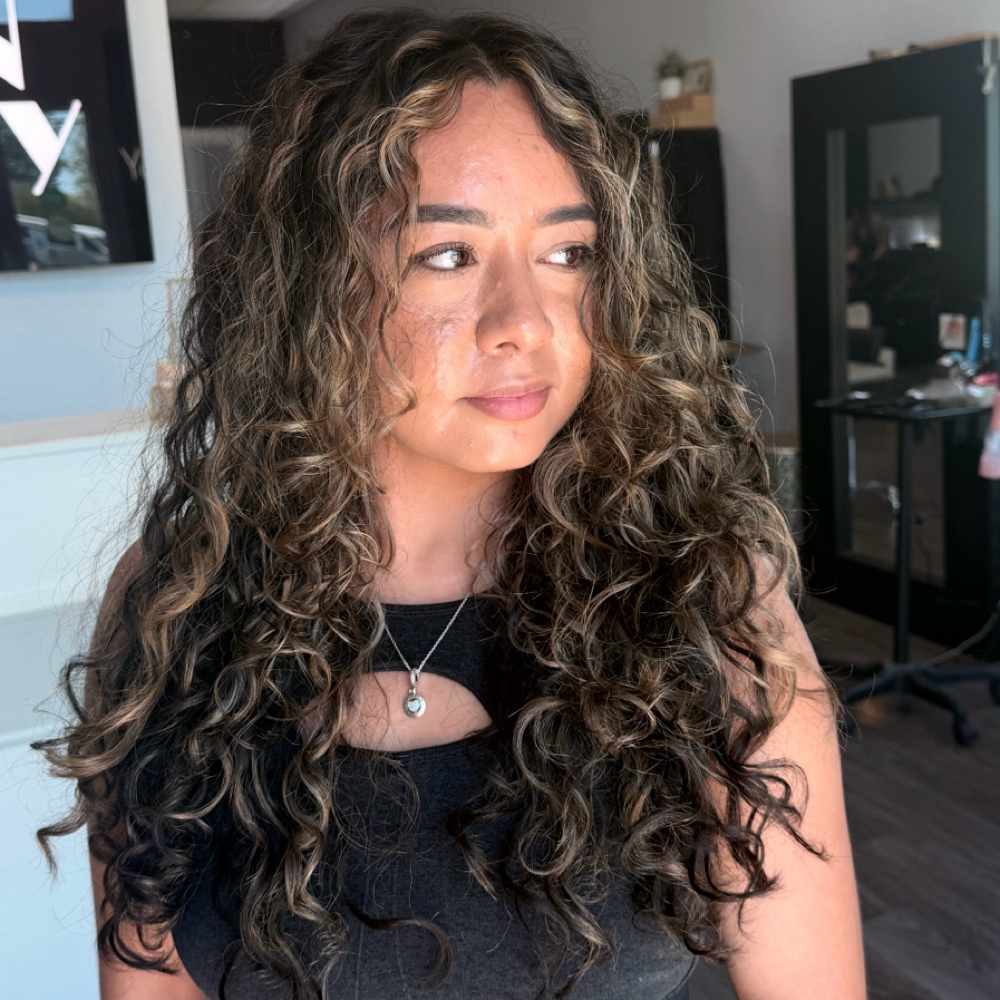 Curly HairCut at Salon Gatsby in Waxahachie, TX