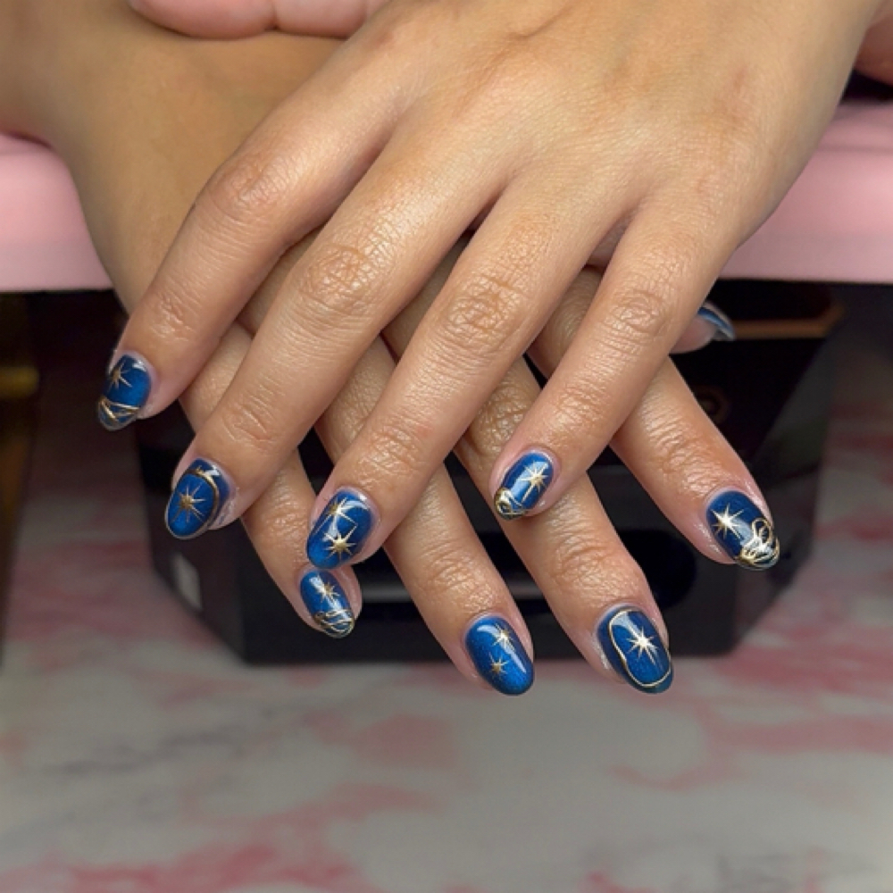 Gel polish manicure at Julesluxegel in Wimauma, FL