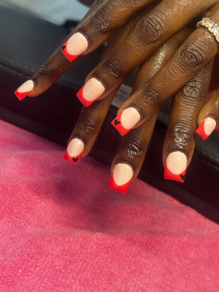 Medium Fullset Acrylic Nails at Get Nailed in Ludowici, GA