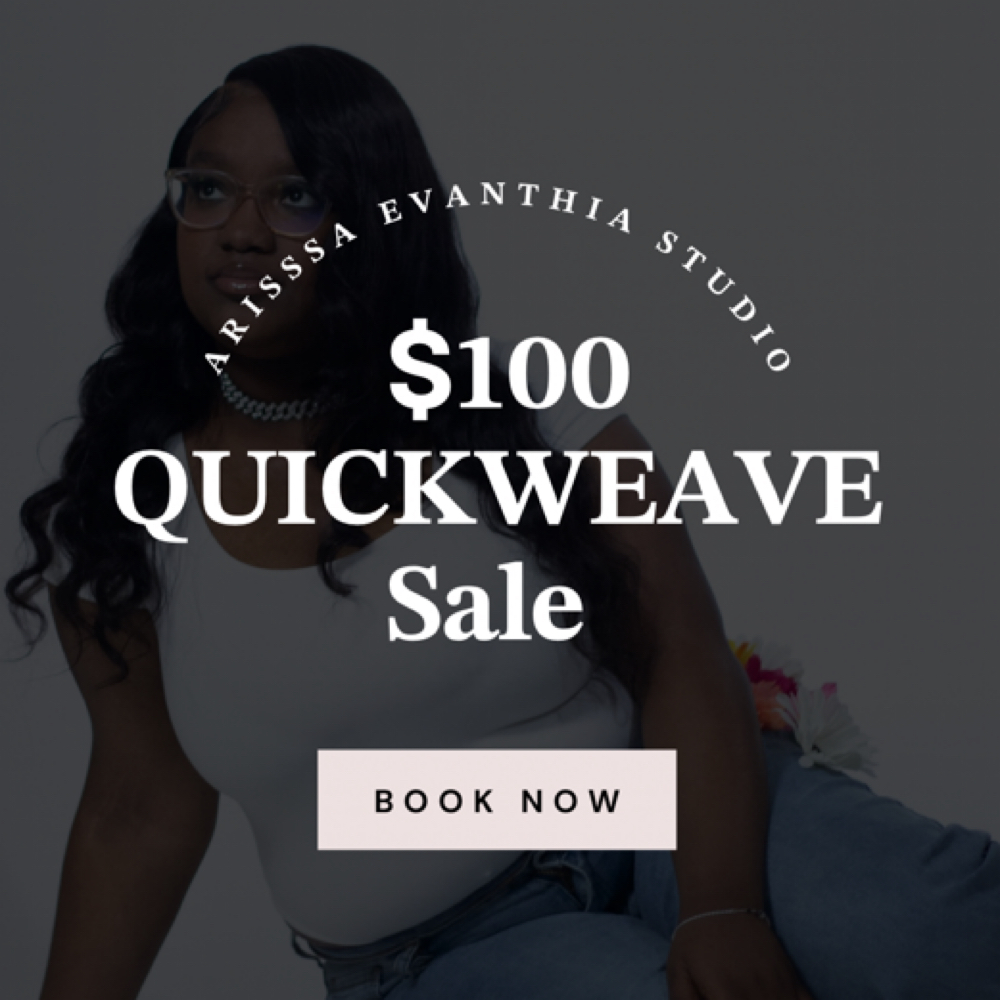 $𝟏𝟎𝟎 𝐐𝐮𝐢𝐜𝐤𝐰𝐞𝐚𝐯𝐞 ♡︎ at ARISSA EVANTHIA STUDIO| Restore & Rise in Dover, DE