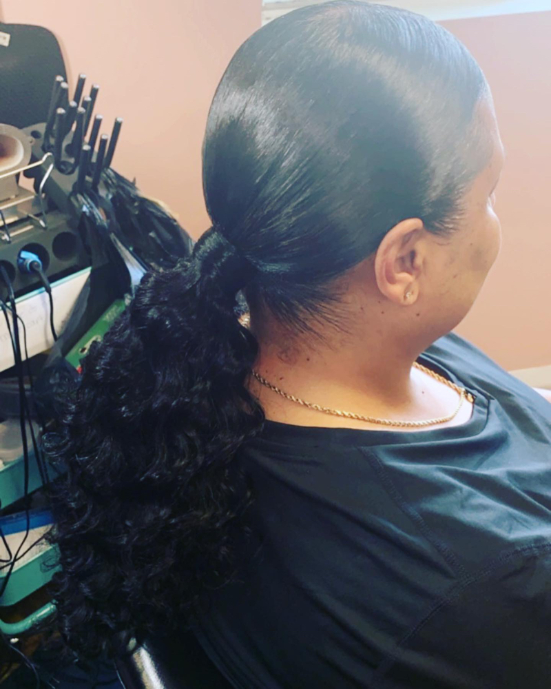 Extended/Braided Ponytail