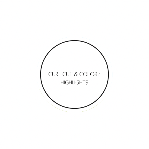 Curl By Curl Cut + Color/Highlights