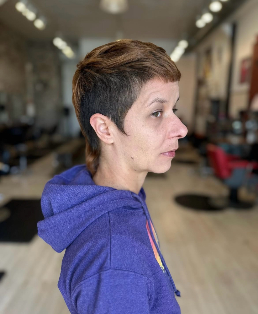 DRY CUT/ Maintenance at Vanity By Blucifer in Commerce, CA